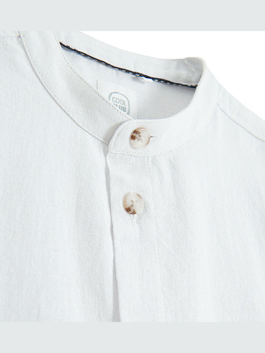 Kids Shirt Short Sleeve White