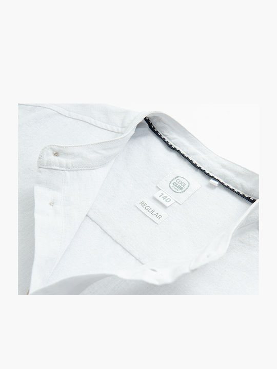 Kids Shirt Short Sleeve White