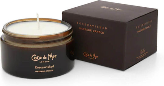 Γυναικείο Αρωματικό Κερί Μασάζ Coco De Mer Roseravished 200g Black 0409000007001