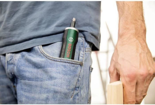 Bosch PushDrive Battery Screwdriver 3.6V 1x1.5Ah