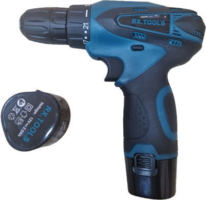 RX Tools Akkuschrauber Batteriebetrieb 12V 1x1,3Ah