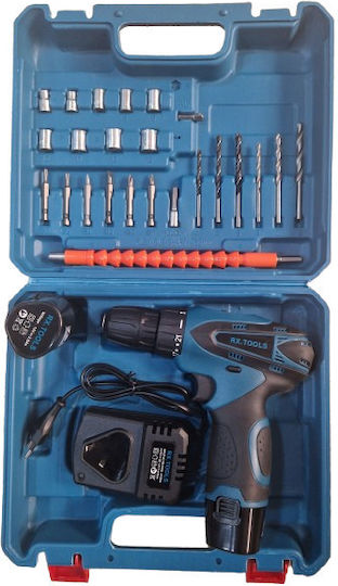 RX Tools Akkuschrauber Batteriebetrieb 12V 1x1,3Ah