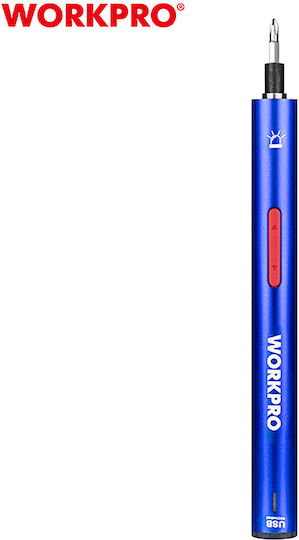 WorkPro WP460004 Battery Screwdriver 3.7V 1x0.700Ah