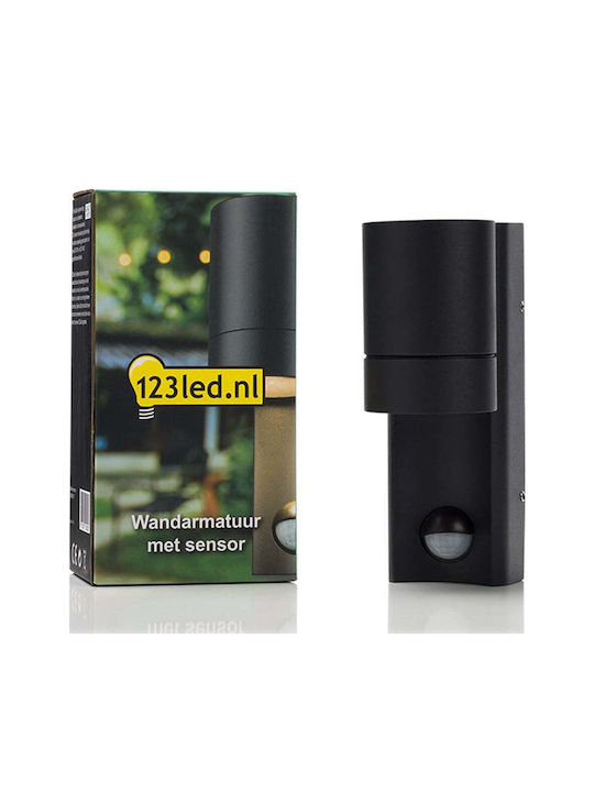 123led Επιτοίχιο Εξωτερικό Φωτιστικό Μαύρο 123led Επιτοίχιο Εξωτερικό Φωτιστικό Μαύρο
