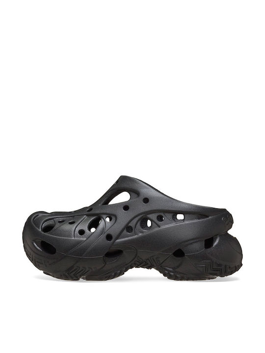 Crocs Caged Γυναικεία Σαμπό Μαύρα