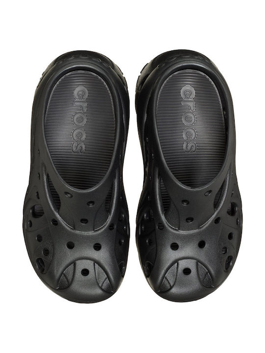 Crocs Caged Γυναικεία Σαμπό Μαύρα