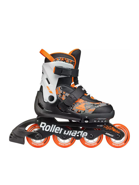 Rollerblade Inline Αυξομειούμενα Rollers Μαύρα Παιδικά Rollerblade Inline Αυξομειούμενα Rollers Μαύρα Παιδικά