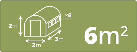 Plonos Оранжерия Тунел 2x3x2m
