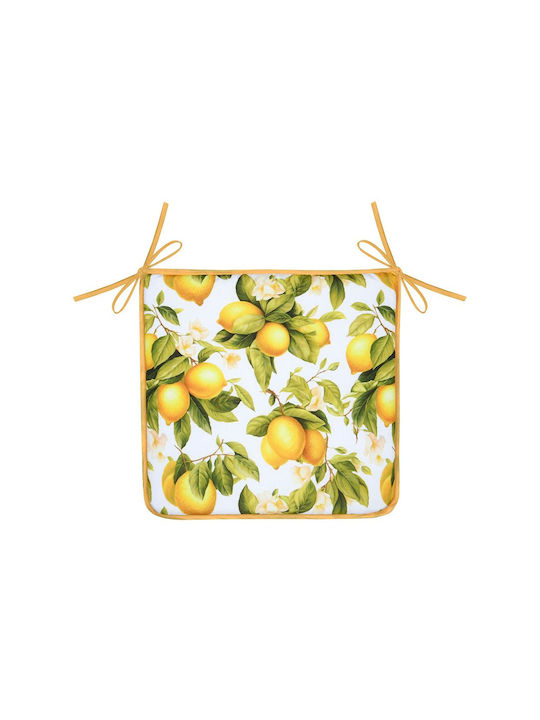 Garden Chair Cushion Acidule Yellow 38x38cm