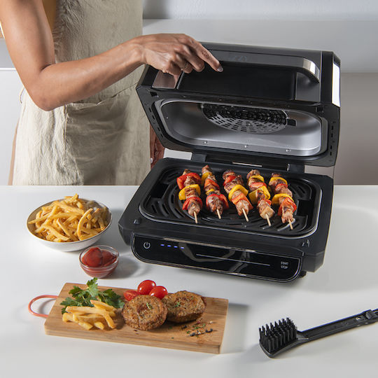 Izzy Digital Air Fryer & Grill 2in1 Air Fryer 7lt Silver