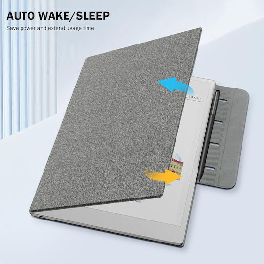 Moko Hülle Moko Book Folio Bemerkenswertes Paper Pro 11.8" Magnetisches Grau
