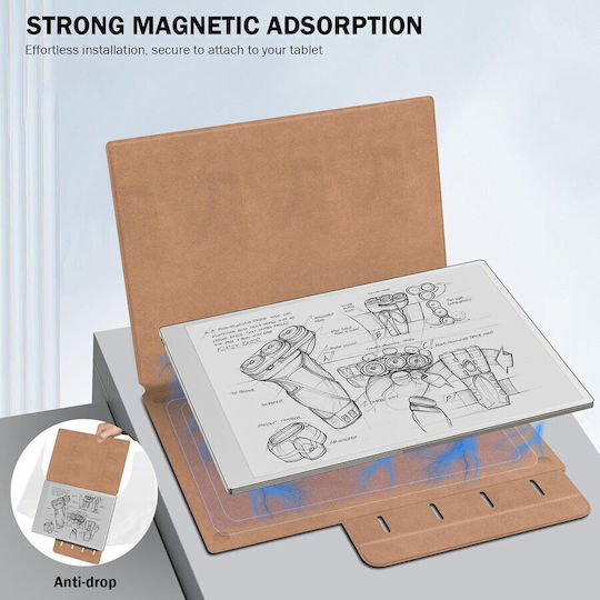 Moko Husă Moko Book Folio Remarkable Paper Pro 11.8" Magnetic Maro