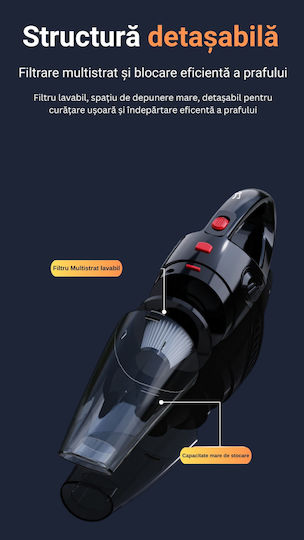 Car Handheld Vacuum Rechargeable 12V 120W