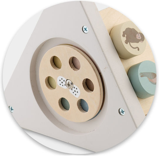 Wooden Sensory Toy Triangle Nk-860 Nukido