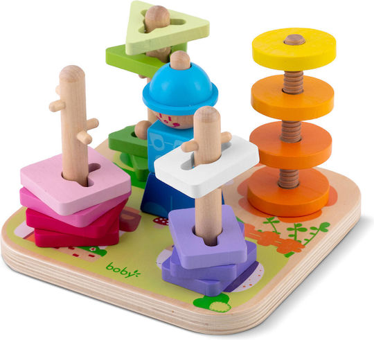 Ricokids Παιχνίδι Στοίβαξης από Ξύλο