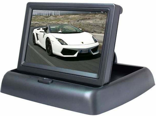 Monitor Auto Foxmag24 Ecran Color Tft Rabatabil 4.3 Inch 12v
