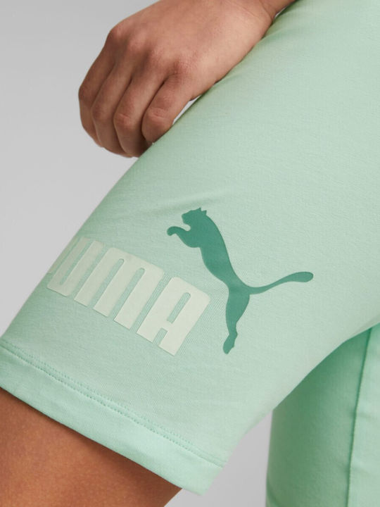 Kinder Leggings Sport Kurz Grün ESS LOGO