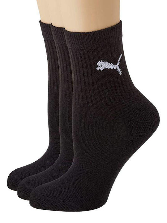 PUMA Athletic Kids' Long Socks Black 3 Pairs