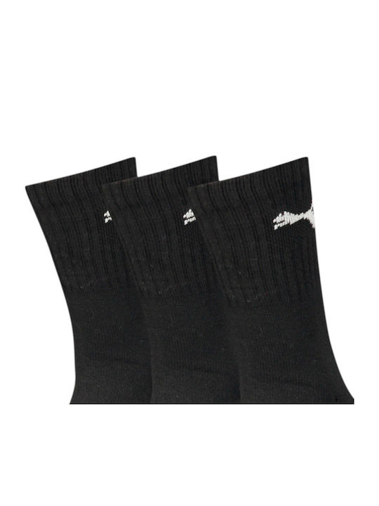 PUMA Athletic Kids' Long Socks Black 3 Pairs