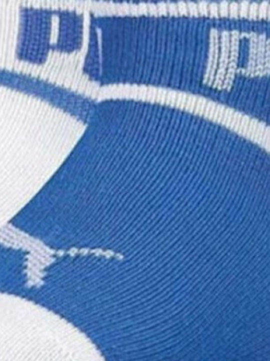 PUMA Παιδικές Κάλτσες Αθλητικές White/blue 2 Ζευγάρια
