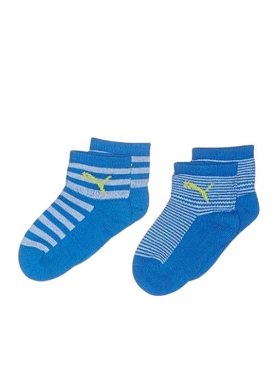 PUMA Sportliche Lange Kindersocken Blau 2 Paar