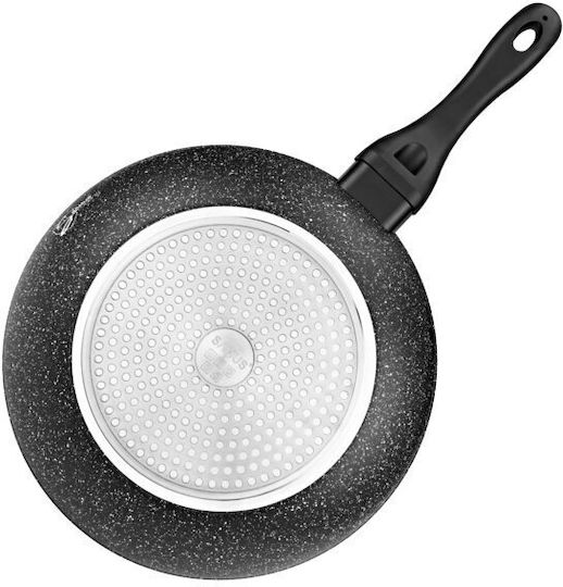 Samus Wok din Aluminiu Turnat cu Strat Antiaderent 28cm