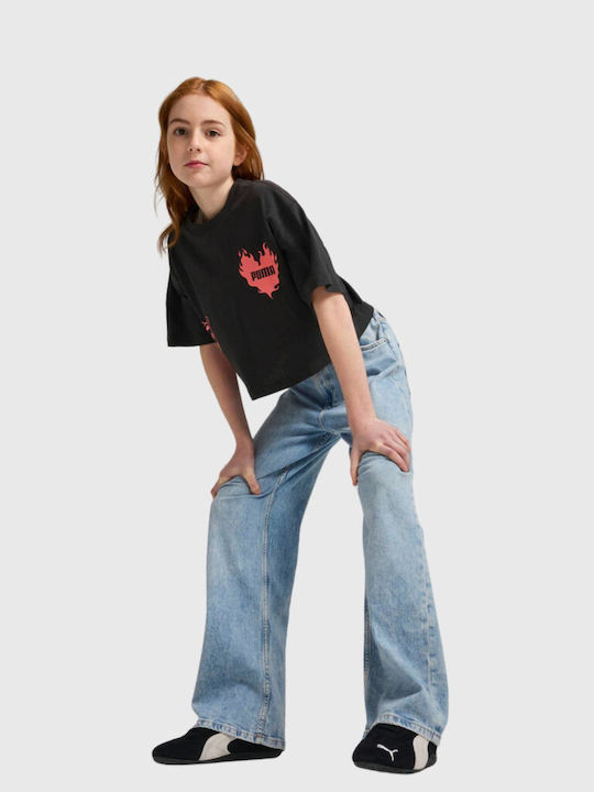 Tricou pentru copii Negru Essentials