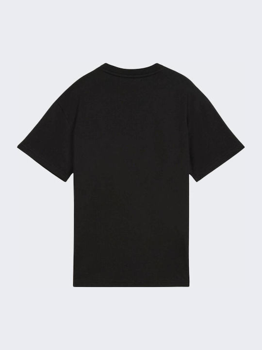 Tricou pentru copii Negru Rival Rage II Hoops Graphics