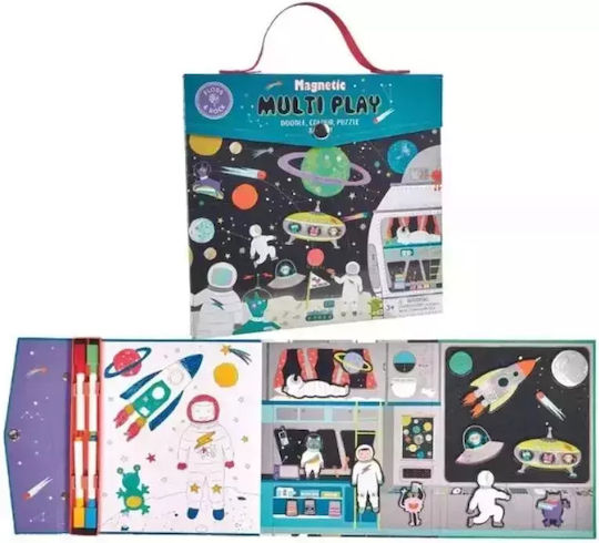 Floss & Rock Magnetic Construction Toy Space For Children 3+ Years