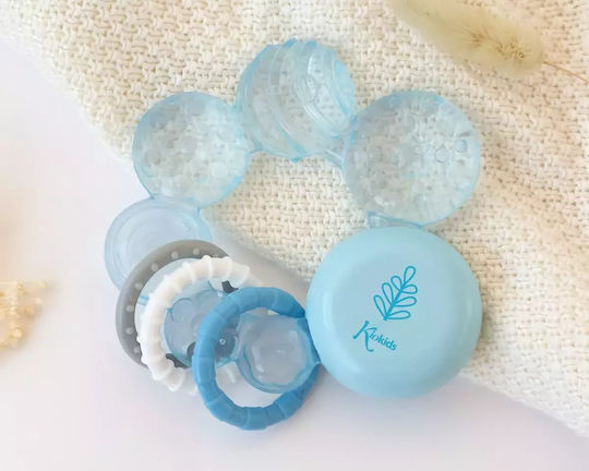 Kiokids Kiokids Beißring Zahnen Linderung mit Wasser aus Silikon für 4 m+