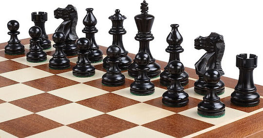 Chess Wood 48x48cm