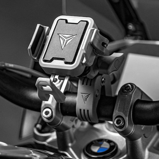 Motowolf Mh1 Suport Telefon din Aluminiu pentru Motocicletă Atv Scooter Anti-vibrații pentru Ghidon