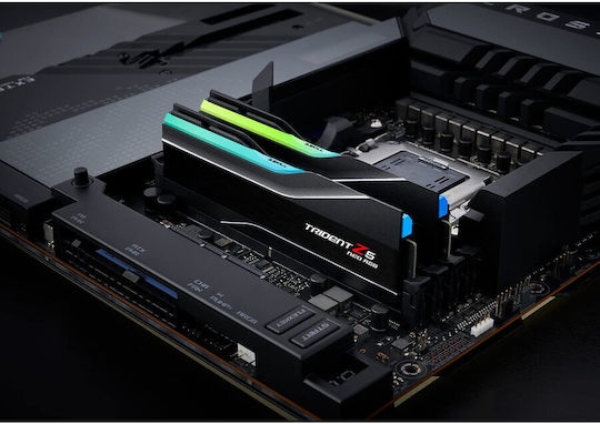G.Skill Trident Z5 Neo RGB DDR5 32GB RAM με 2x16GB Modules και Ταχύτητα 6000 για Desktop