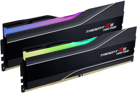 G.Skill Trident Z5 Neo RGB 32GB DDR5 RAM cu 2 module (2x16GB) și