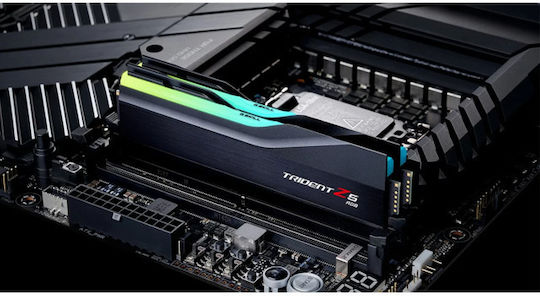 G.Skill Trident Z5 RGB DDR5 64GB RAM with 2x32GB Modules and Speed 6400 for Desktop
