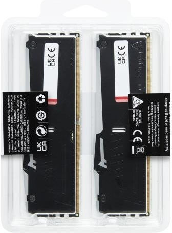 Kingston Fury Beast RGB DDR5 32GB RAM με 2x16GB Modules και Ταχύτητα 5600 για Desktop