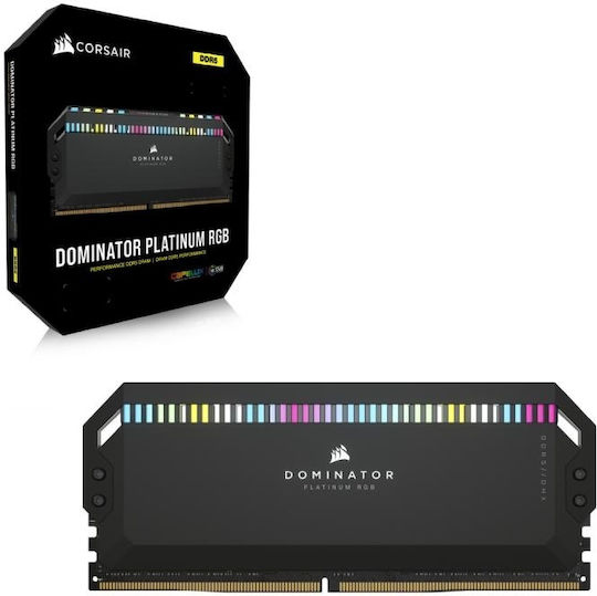 Corsair Vengeance RGB 32GB DDR5 RAM cu 2 module (2x16GB) și Viteză