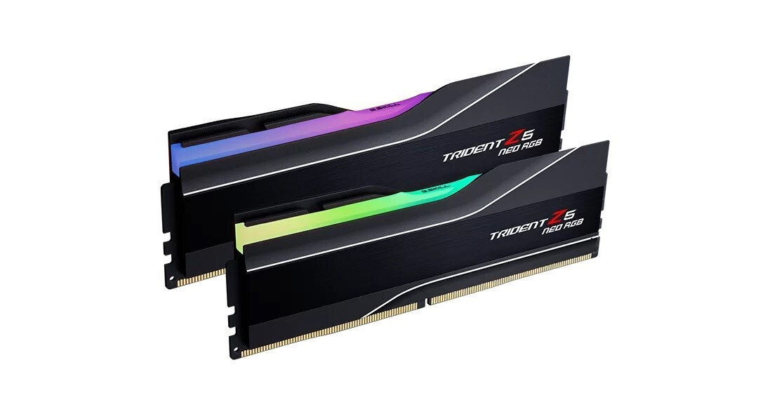 G.Skill Trident Z5 Neo RGB DDR5 32GB RAM με 2x16GB Modules και Ταχύτητα 6000 για Desktop