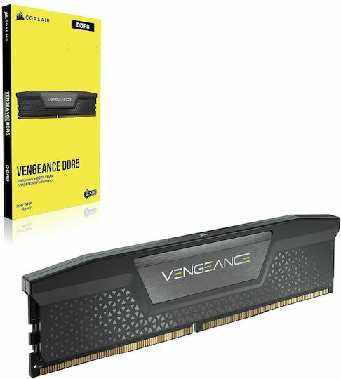 Corsair Vengeance DDR5 32GB RAM με 2x16GB Modules και Ταχύτητα 5200 για Desktop