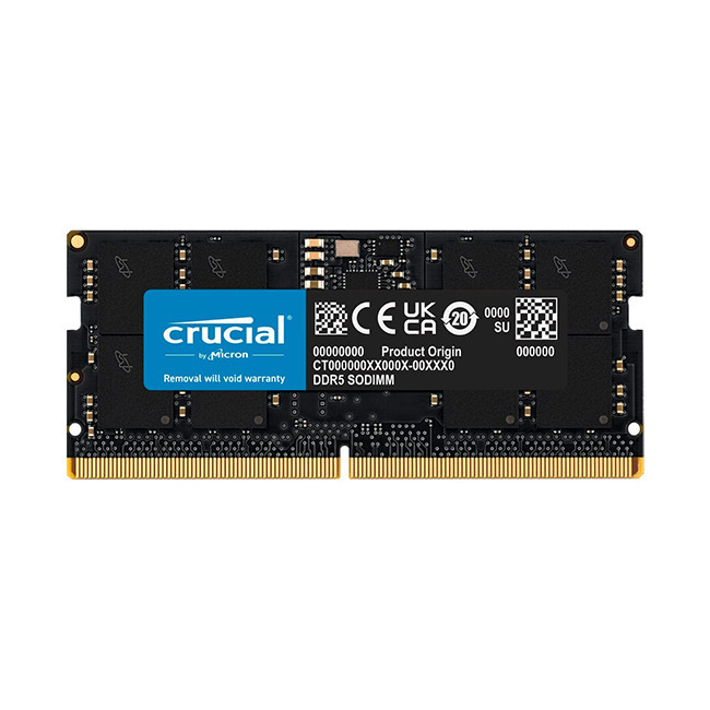 Crucial 16GB DDR5 RAM cu Viteză 5600 pentru Desktop (CT16G56C46U5