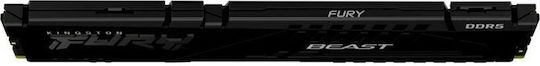 Kingston FURY Beast DDR5 με Module 1x16GB και Ταχύτητα 6000 για Desktop