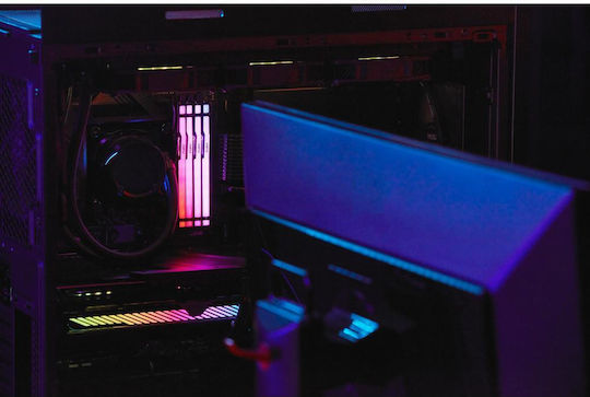 Kingston FURY Beast RGB DDR5 32GB RAM με 2x16GB Modules και Ταχύτητα 6400 για Desktop
