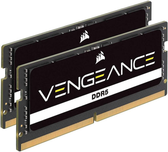 Corsair Vengeance DDR5 32GB RAM με 2x16GB Modules και Ταχύτητα 4800 για Laptop