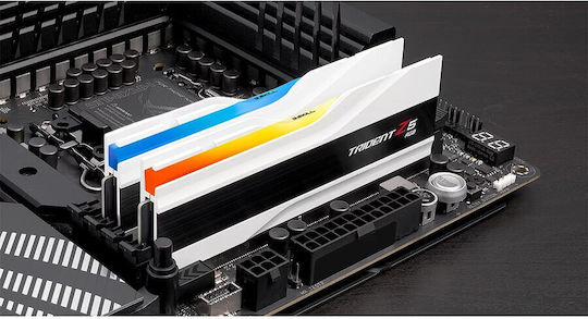 G.Skill Trident Z5 RGB XMP DDR5 32GB RAM with 2x16GB Modules and Speed 7200 for Desktop
