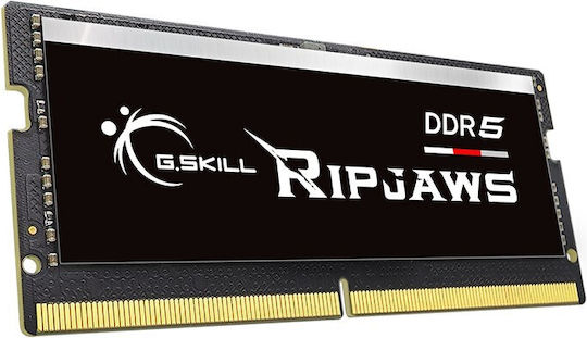 G.Skill Ripjaws 32GB DDR5 RAM cu 2 module (2x16GB) și Viteză 4800 pentru Laptop