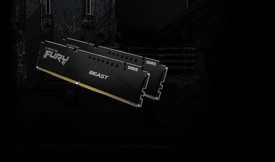 Kingston FURY Beast DDR5 with Module 1x16GB and Speed 6800 for Desktop