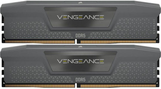 Corsair Vengeance 64GB DDR5 RAM cu 2 module (2x32GB) și Viteză