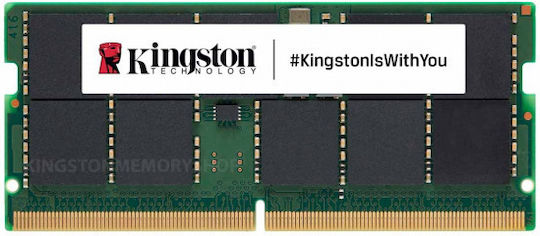 Kingston DDR5 με Module 1x32GB και Ταχύτητα 5600 για Laptop