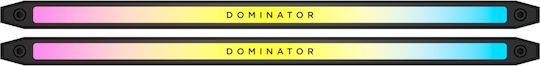 Corsair Dominator Titanium RGB XMP DDR5 48GB RAM with 2x24GB Modules and Speed 6000 for Desktop