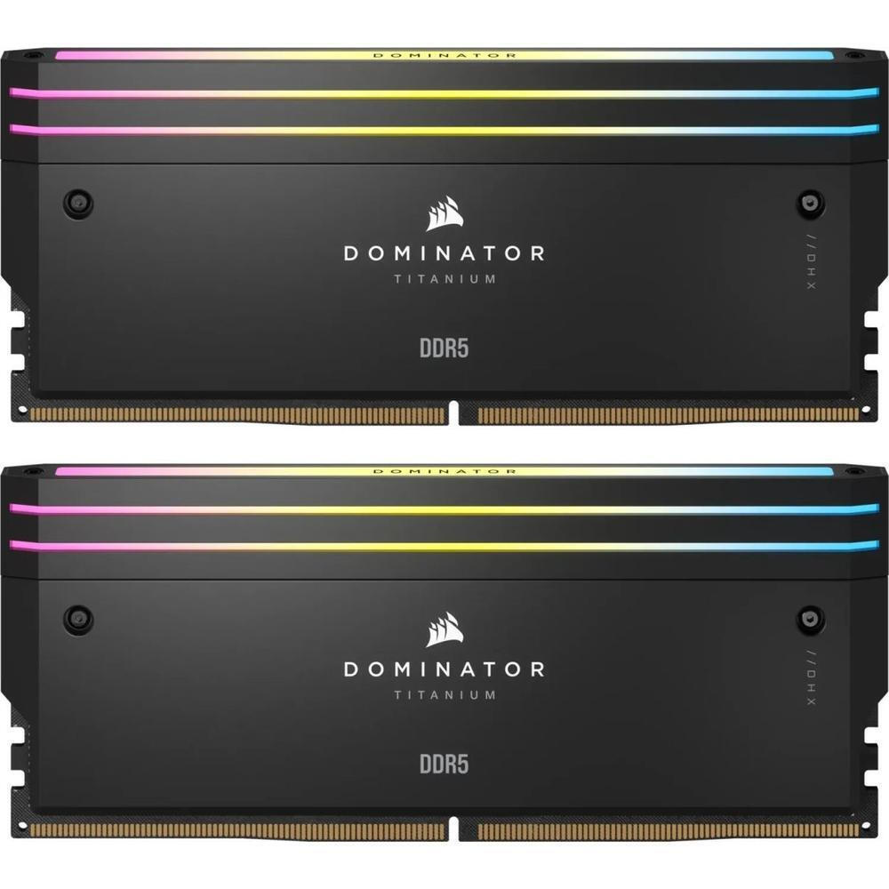 Dominator Titanium DDR5 6600MHz 48GB×2 Corsair Dominator Titanium RGB XMP 48GB DDR5 RAM cu 2 module